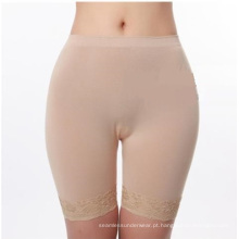 Corpo de bambu Bermuda Shapewear sem costura Capri Leggings